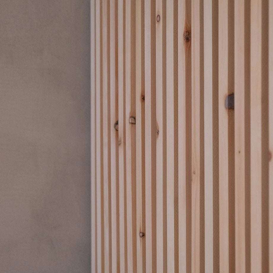 Acoustic panel Swiss stone pine smooth solid