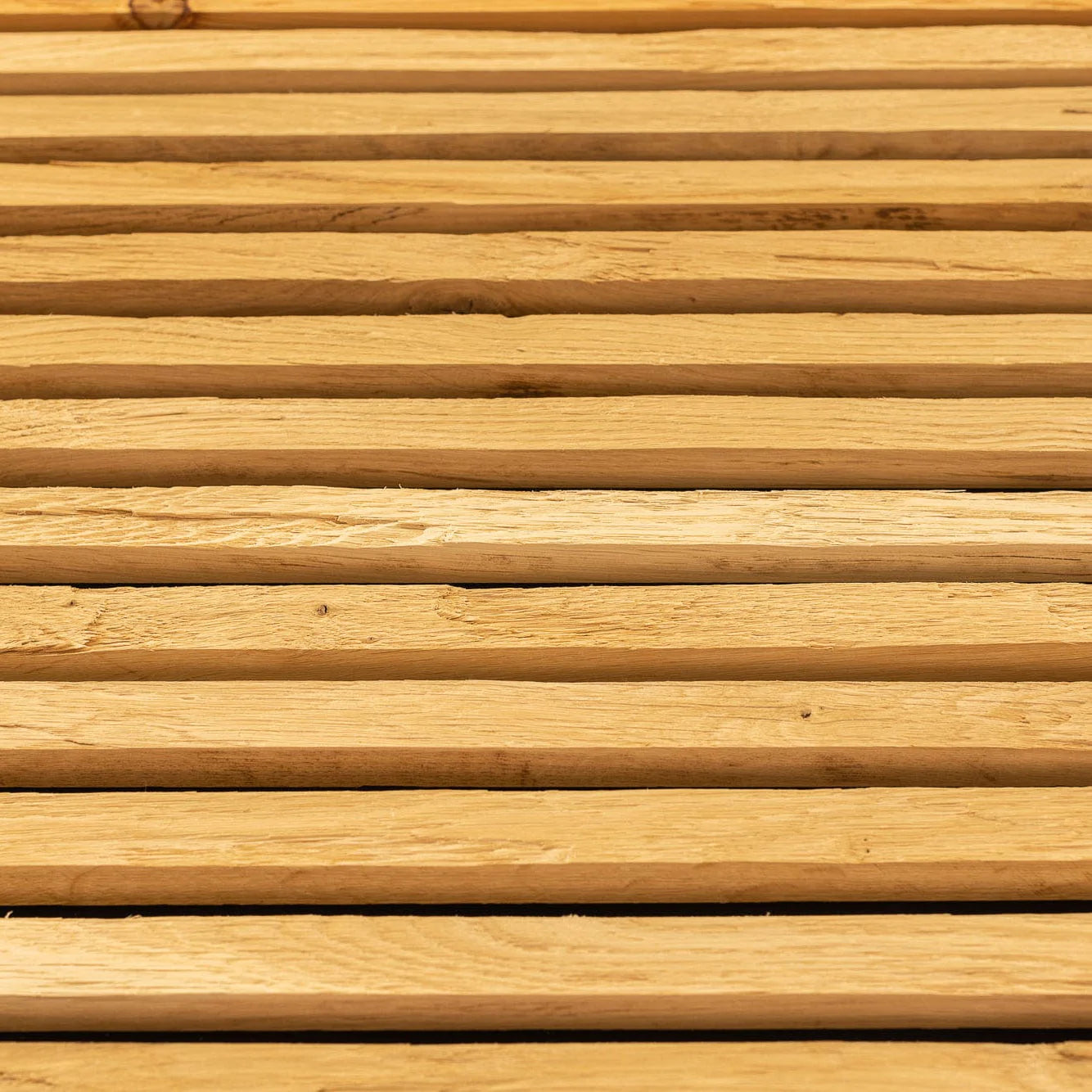 Acoustic panel solid chopped oak