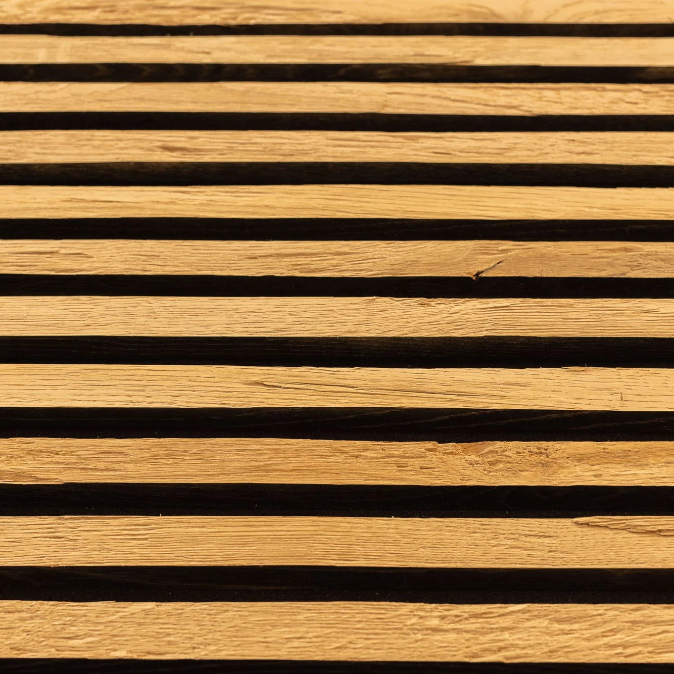 Acoustic panel solid chopped oak