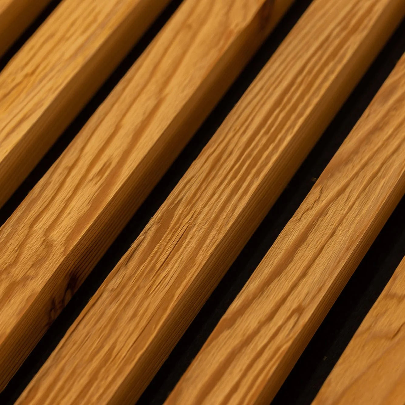 Acoustic panel larch chopped solid