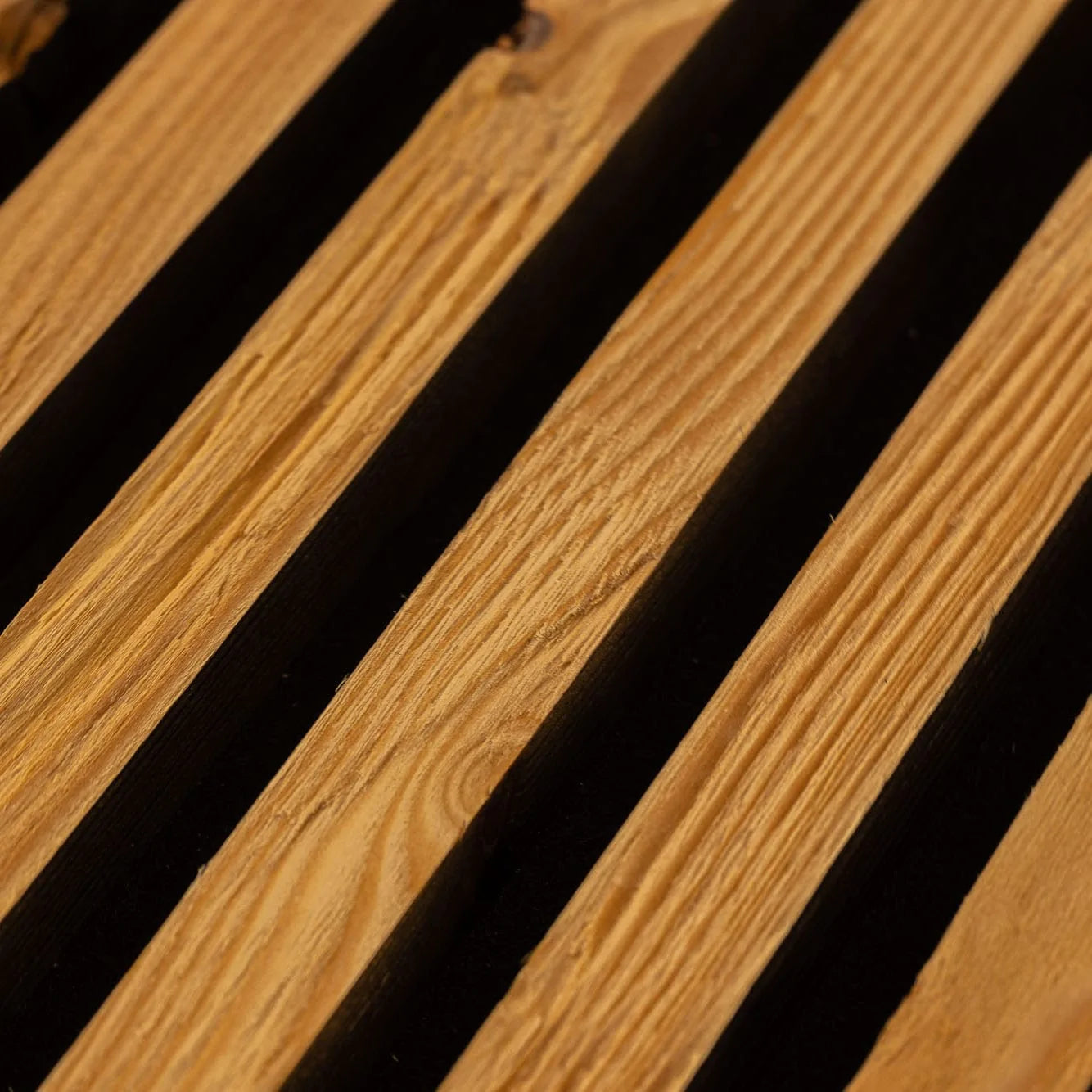 Acoustic panel larch chopped solid