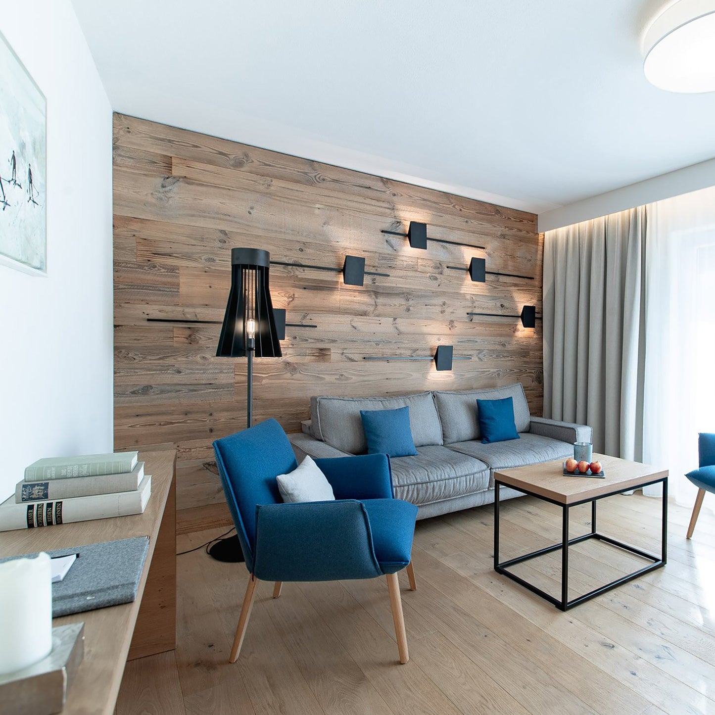 Wall & ceiling paneling reclaimed wood smooth edge
