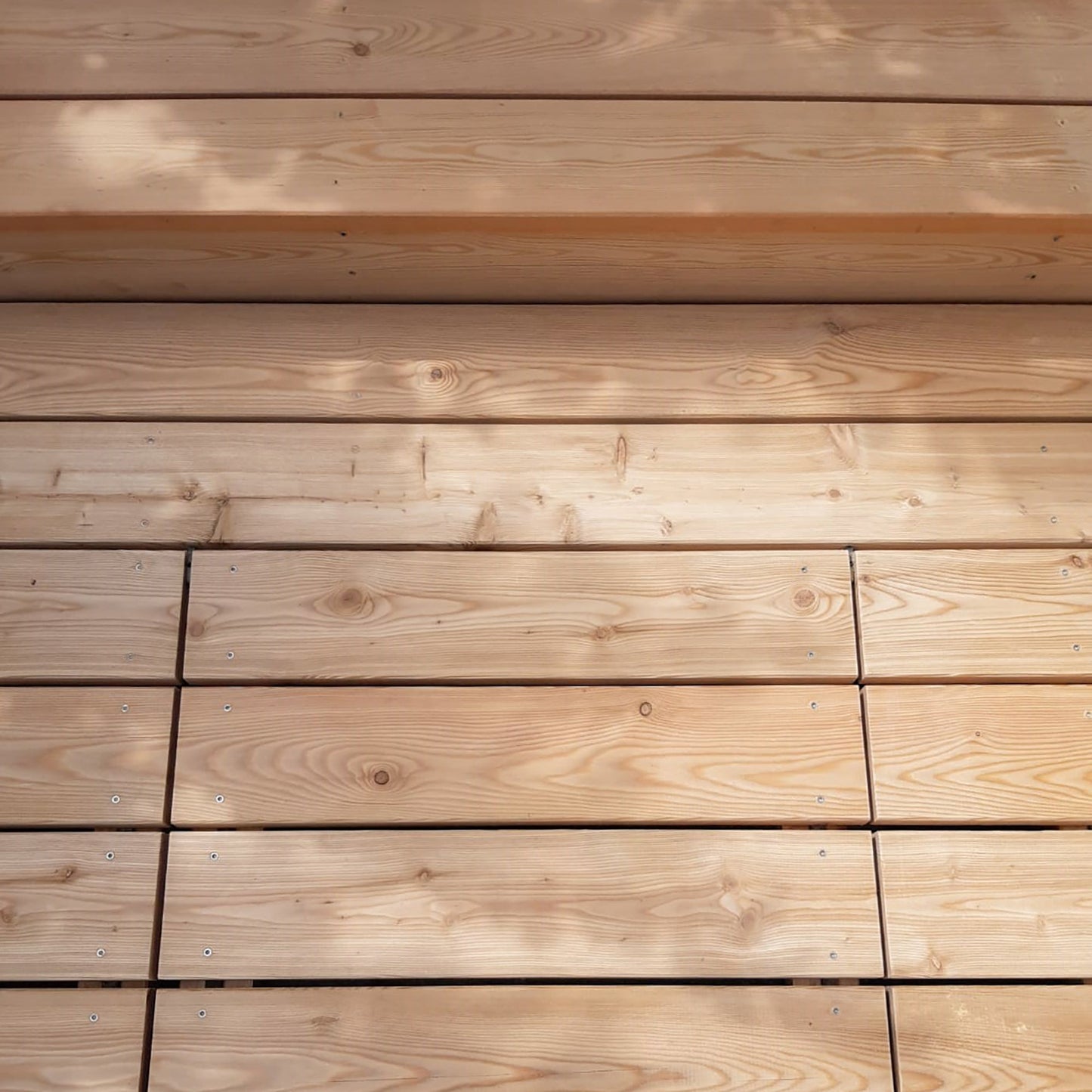 Terrace planks larch smooth - classic 24mm