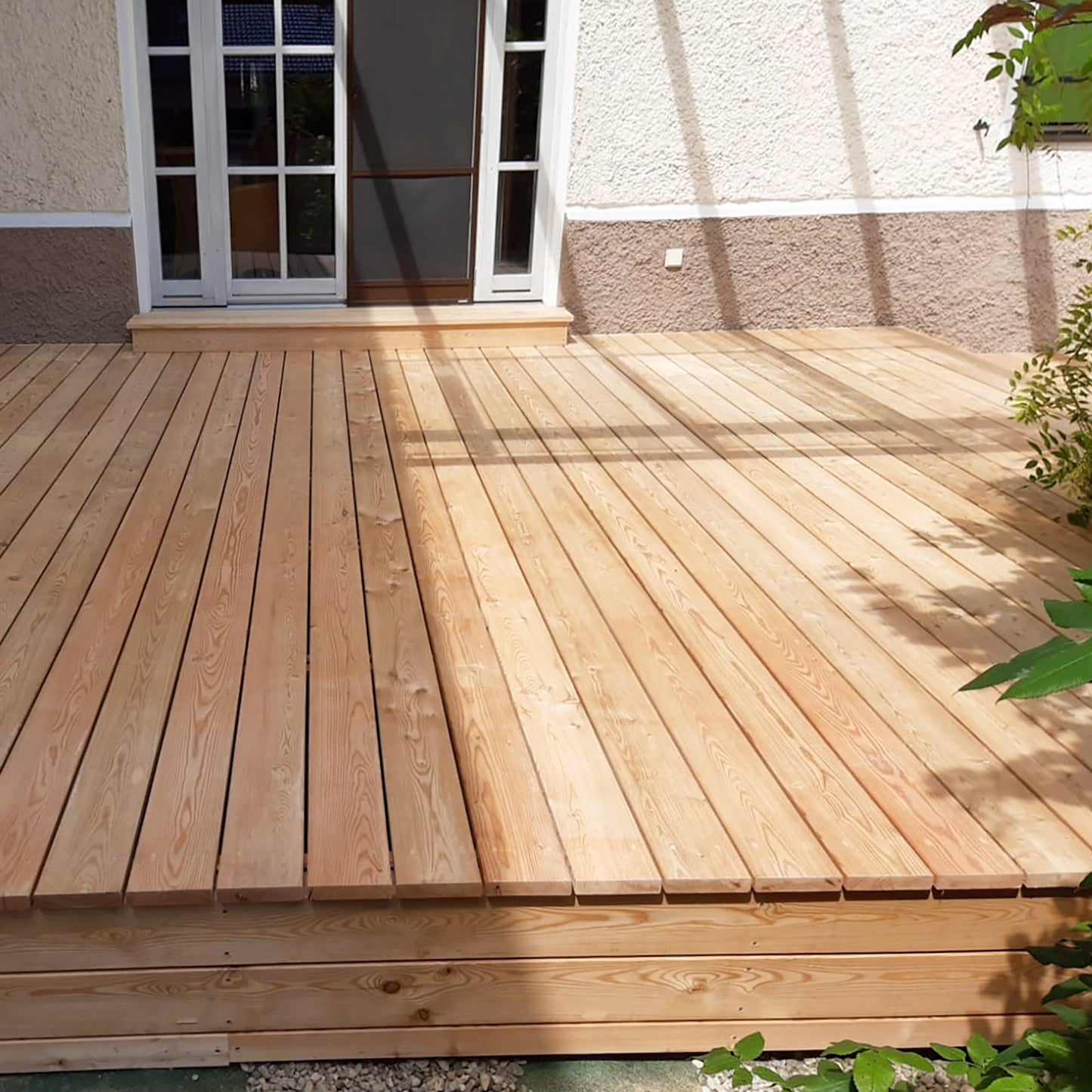 Terrace planks larch smooth - classic 24mm