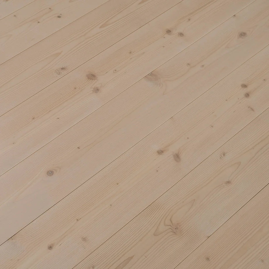 Wood flooring Oregon Pine PREMIO, oiled white