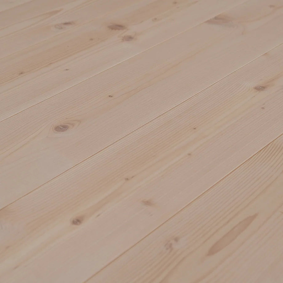 Wood flooring Oregon Pine PREMIO, oiled white