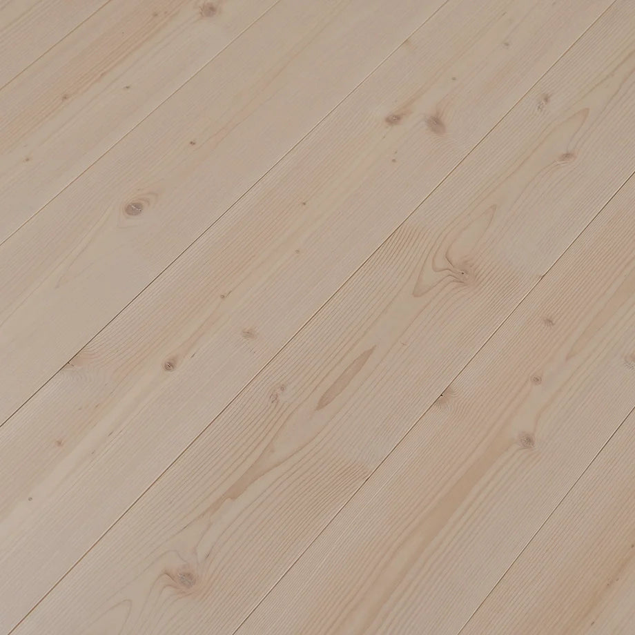 Wood flooring Oregon Pine PREMIO, oiled white