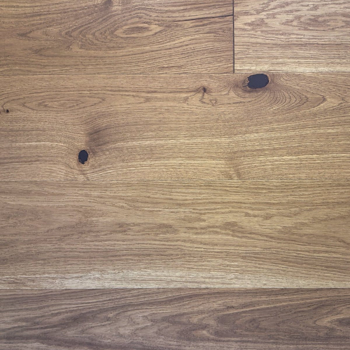 Floorin Oak plank, brushed and oiled in pearl