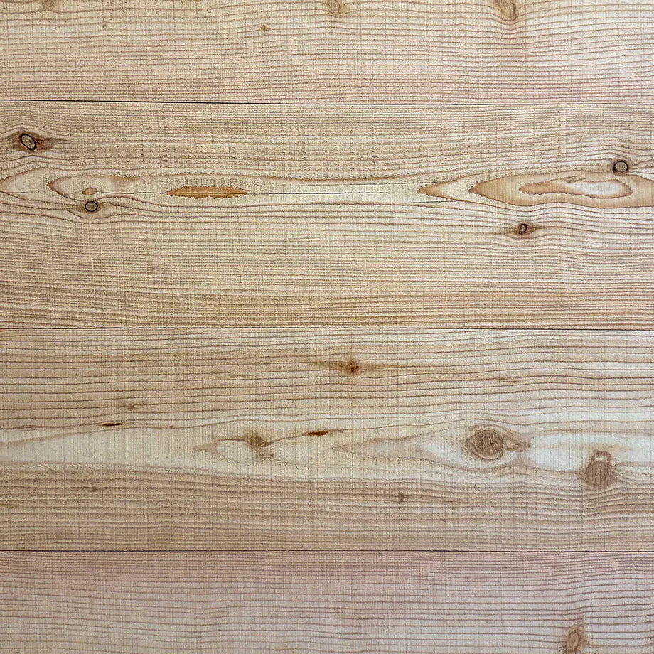 Wall and ceiling paneling chopped larch