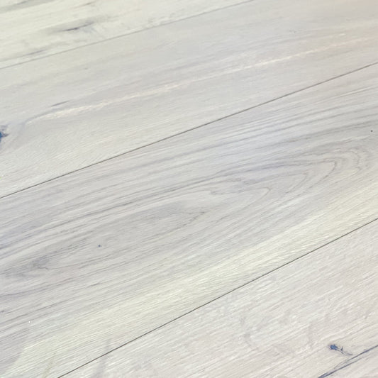 Holz Fußboden Eiche Landhausdiele weiß geölt 3-Schicht Parkett