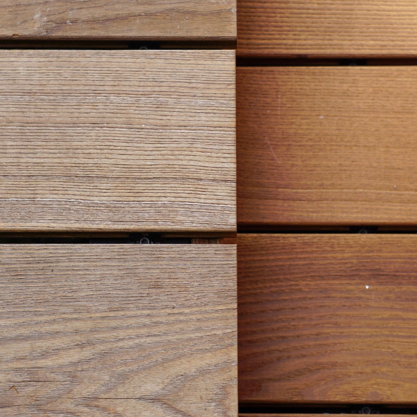 Thermo-ash decking