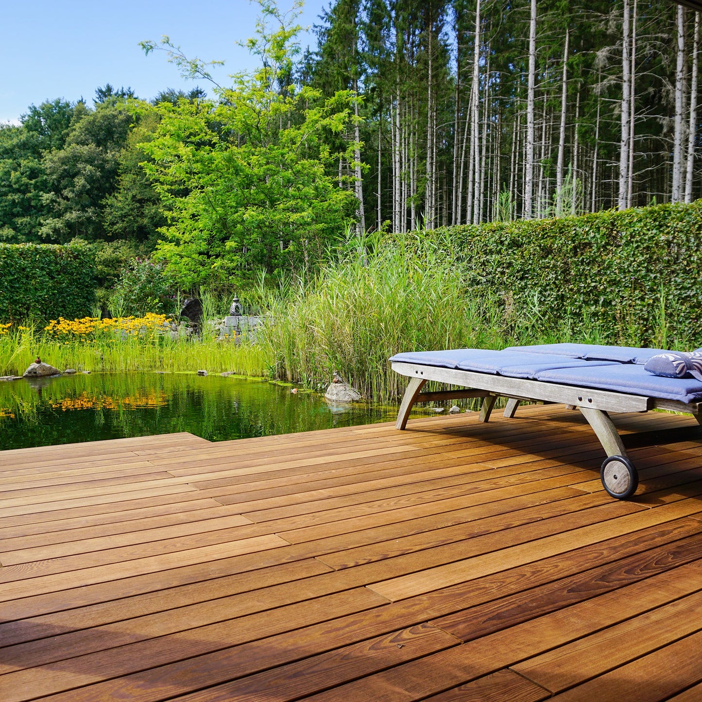 Thermo-ash decking