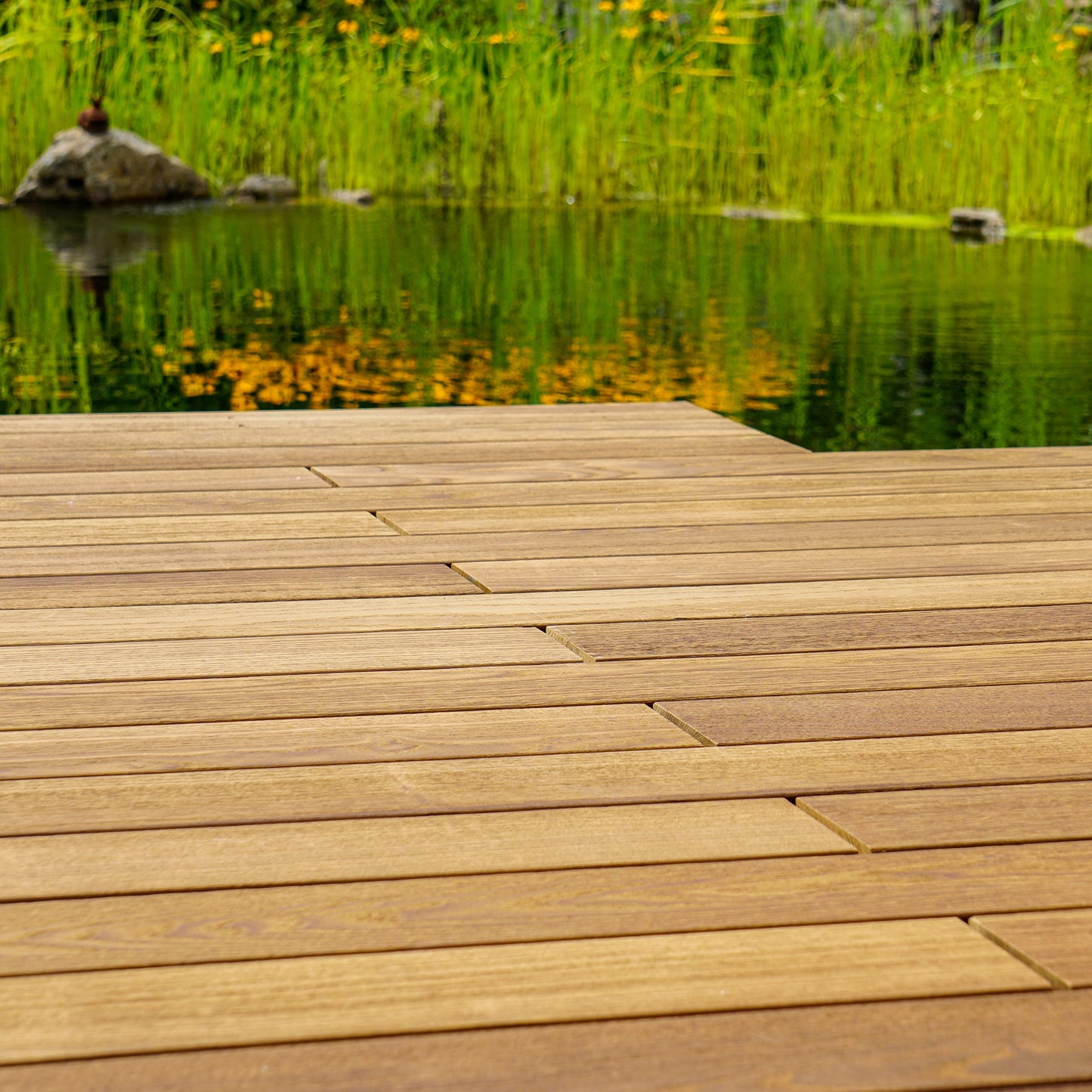 Thermo-ash decking