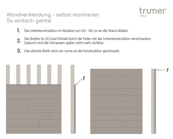 Wand- & Deckenverkleidung Eiche XL
