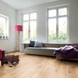 Holz Fußboden Eiche Mezzo massiv, Large wohnfertig geölt