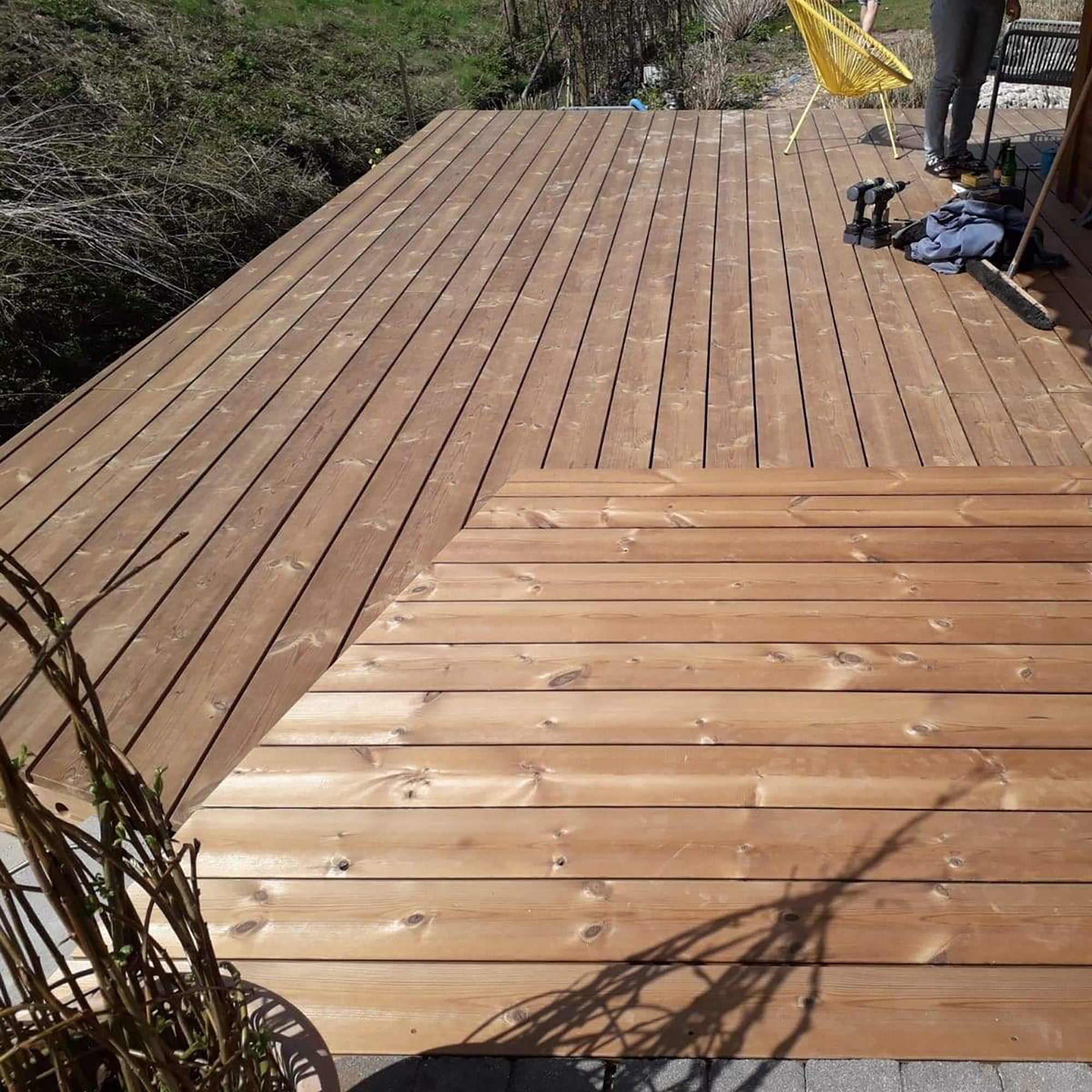 Terrassendiele Thermokiefer